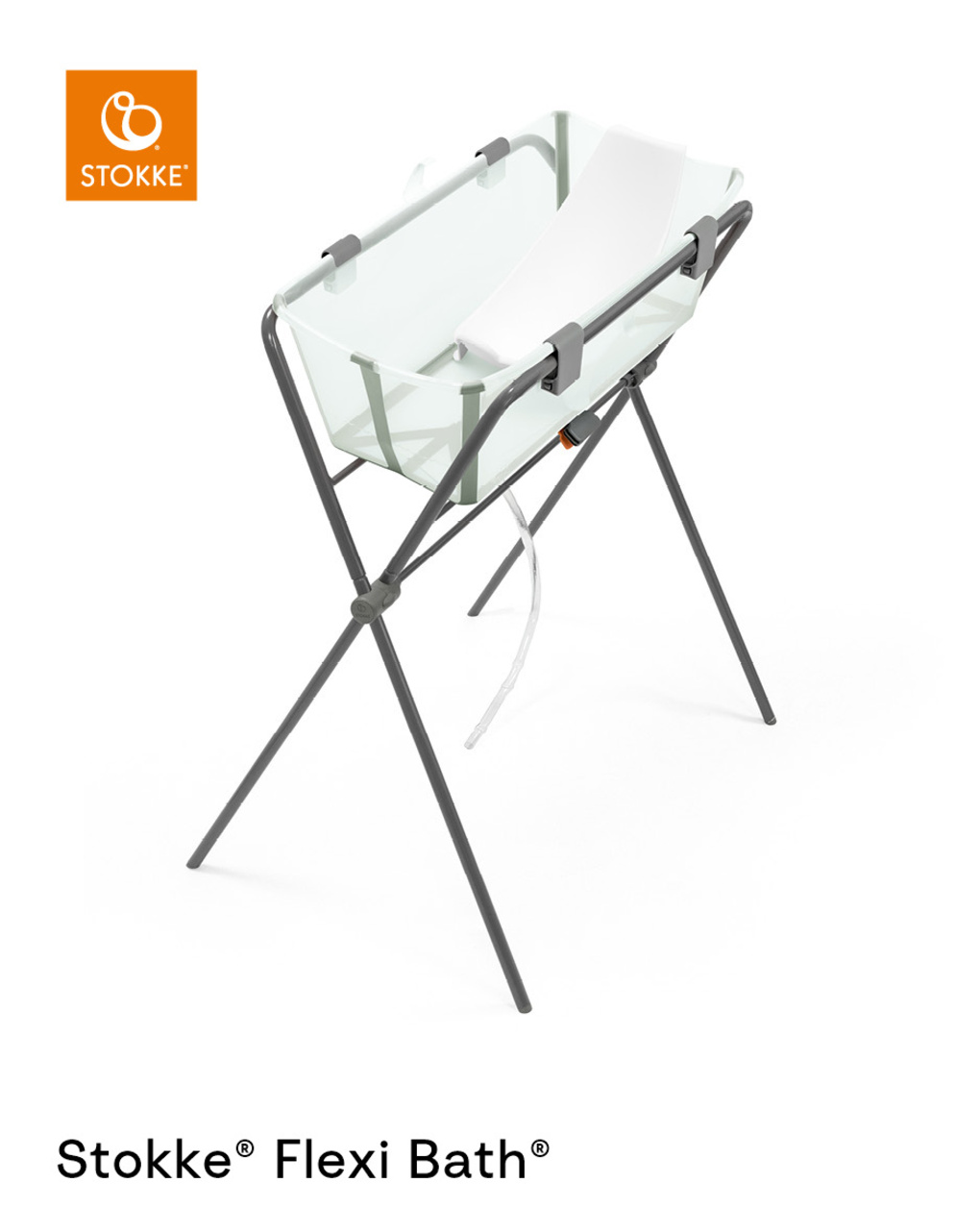 Vaschetta pieghevole flexi bath® soft mint - stokke®