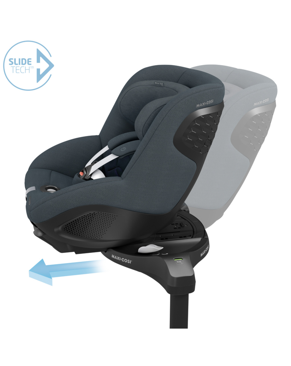 Seggiolino auto mica 360 pro (40-105 cm) authentic graphite - maxi cosi