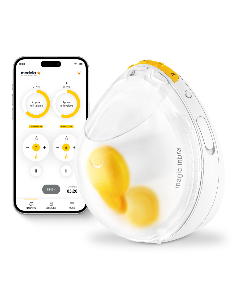 Tiralatte elettrico singolo  magic inbra - medela