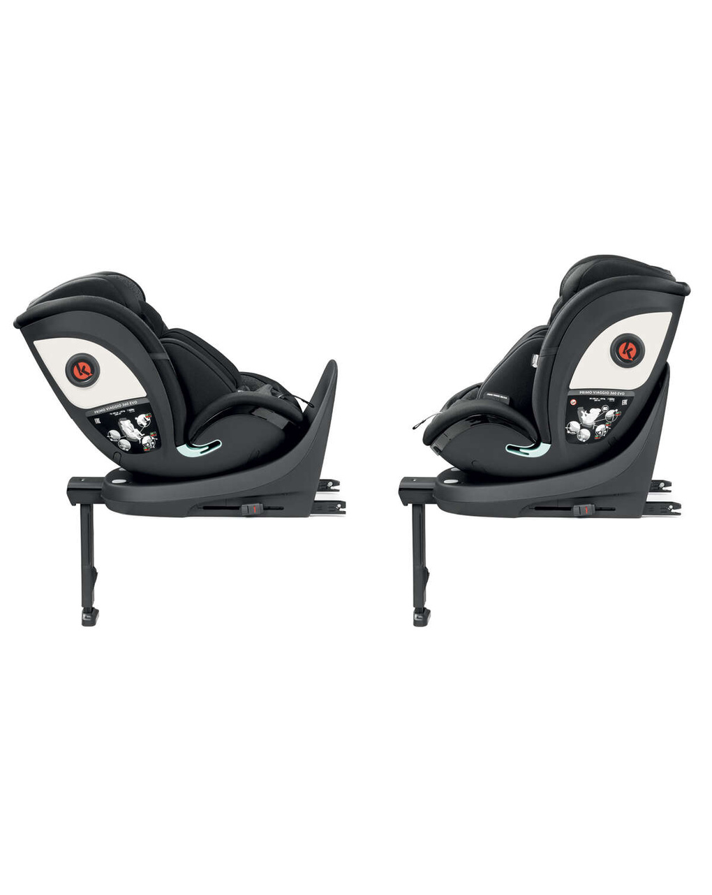 Seggiolino auto isize primo viaggio 360 evo (40-150 cm) con base - peg perego
