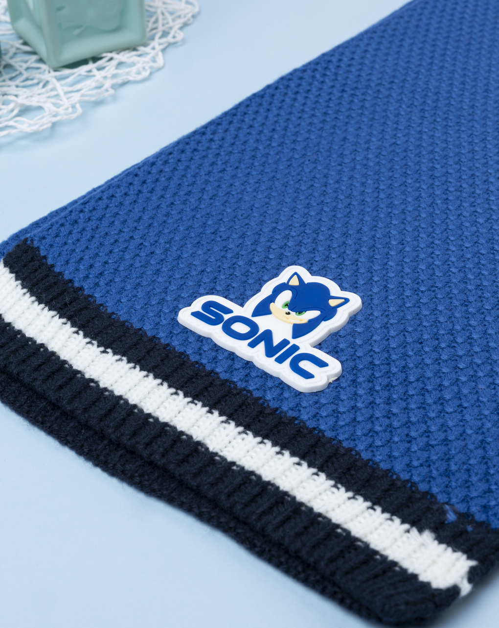 Sciarpa bambino sonic