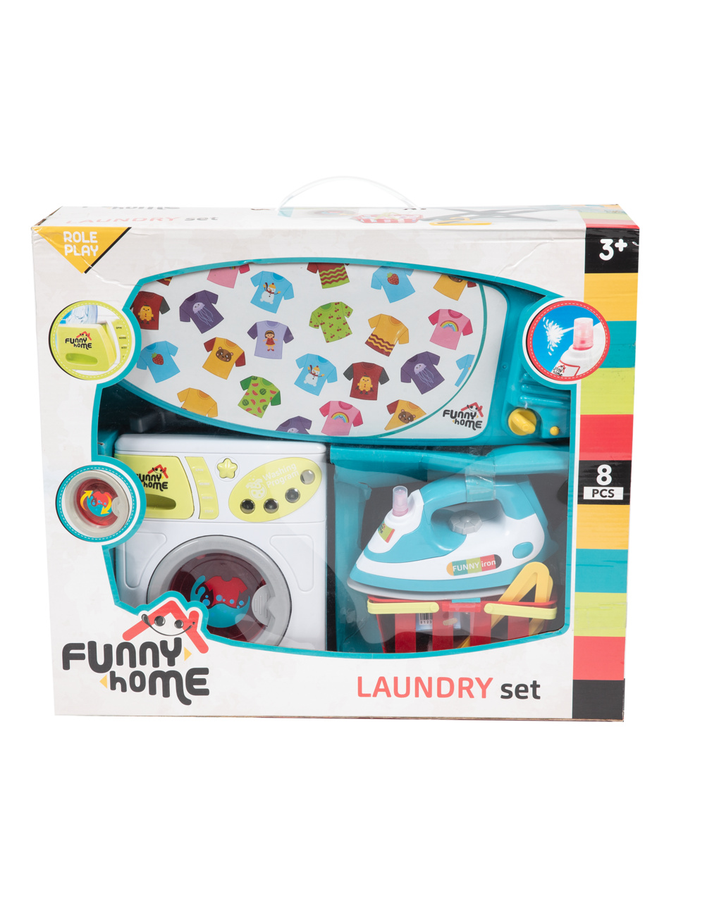 Set lavatrice e ferro da stiro - 3+ - funny home