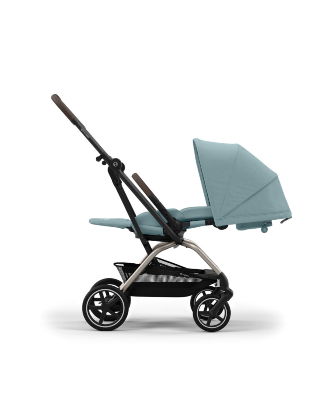 Passeggino eezy s twist+ 2 tpe stormy blue - cybex gold