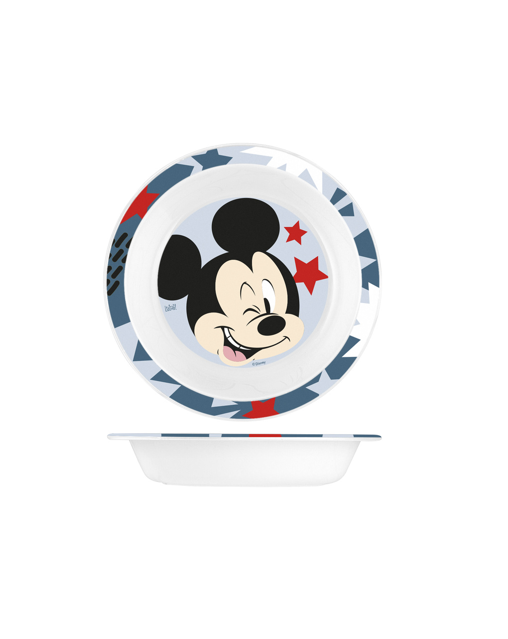 Piatto fondo mickey icon 21 cm - lulabi