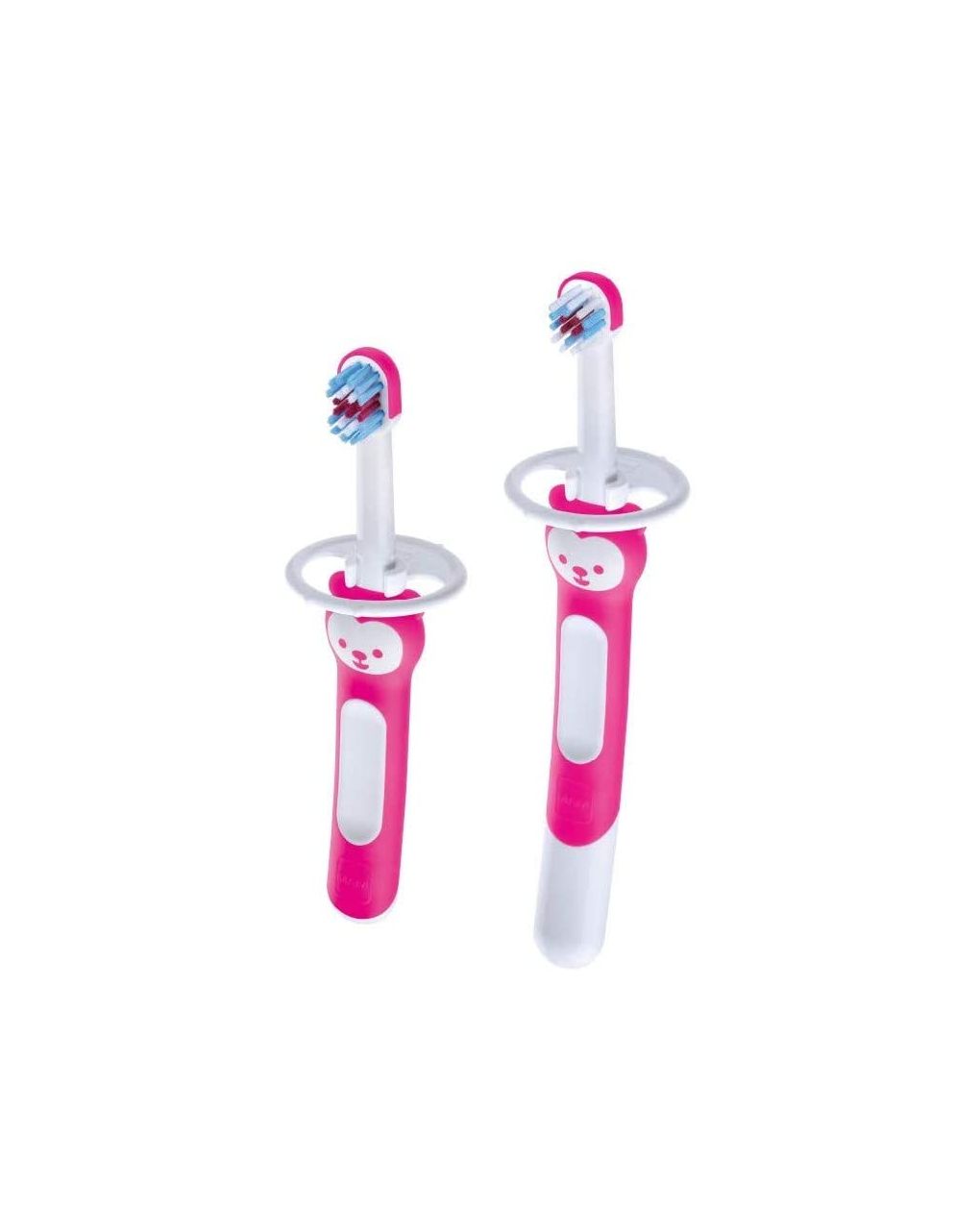 Spazzolini per bambini learn to brush set -rosa-