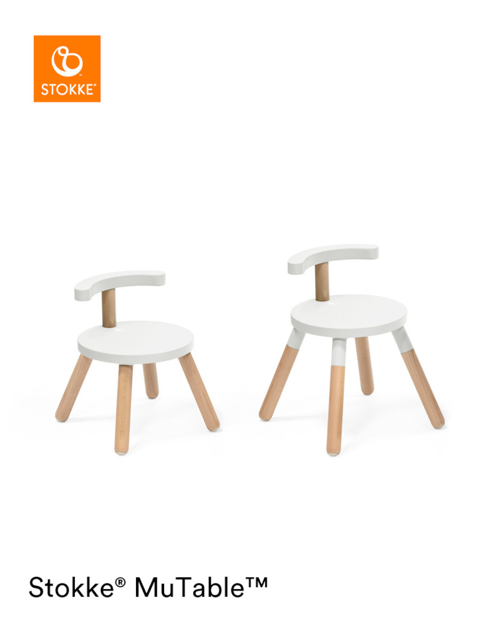 Sedia mutable™ v2 white - stokke®