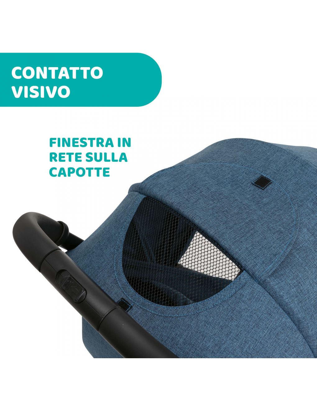 Passeggino trolley me calypso blue - chicco