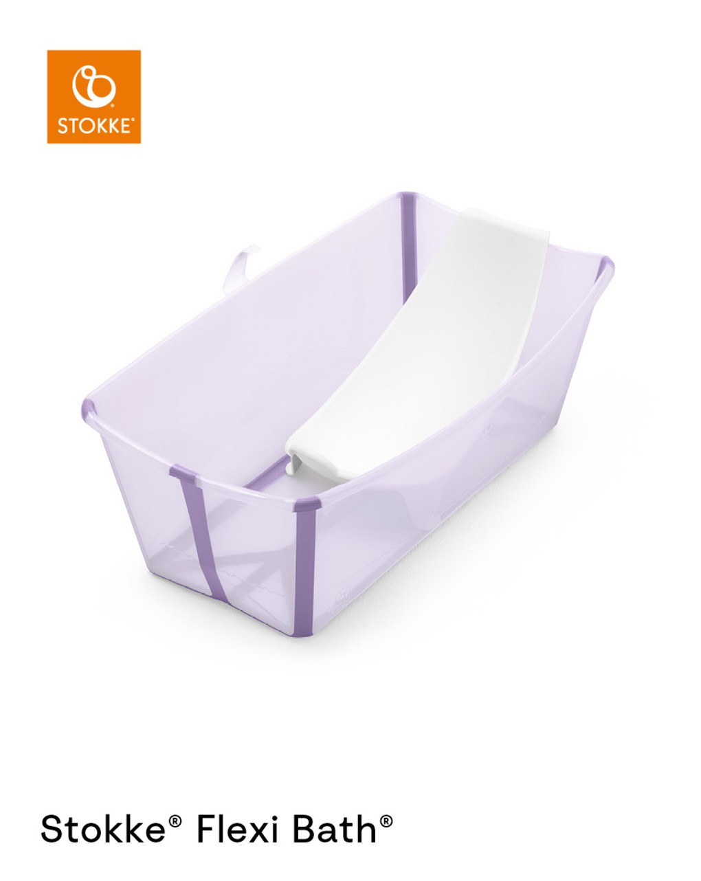 Vaschetta pieghevole flexi bath® lavender - stokke®
