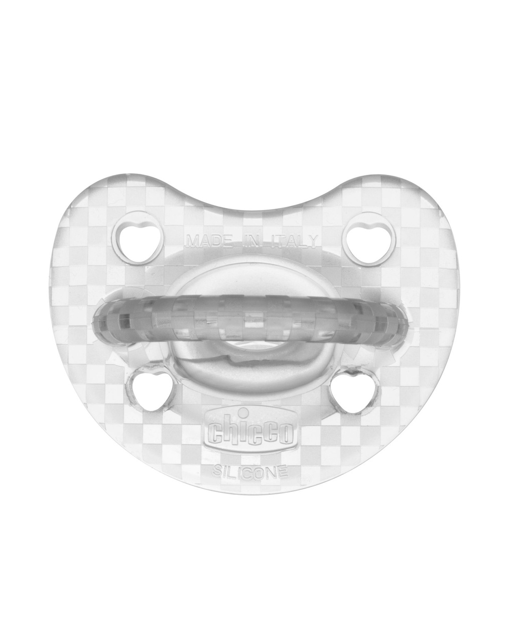 Physioforma  gommotto crystal in silicone 2 pezzi | 16-36 mesi - chicco