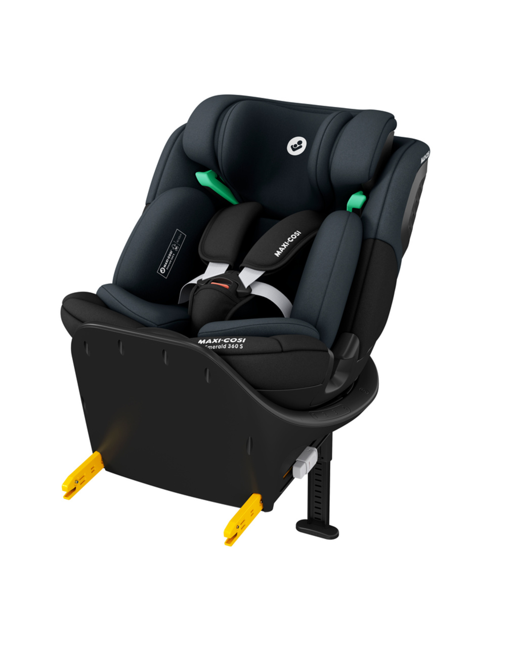 Seggiolino auto emerald 360 s i-size (40-150 cm) tonal black - maxi cosi