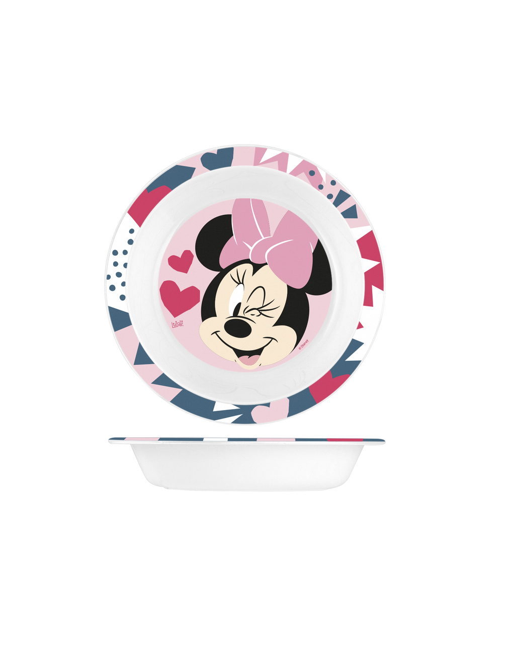 Piatto fondo minnie icon 21 cm - lulabi