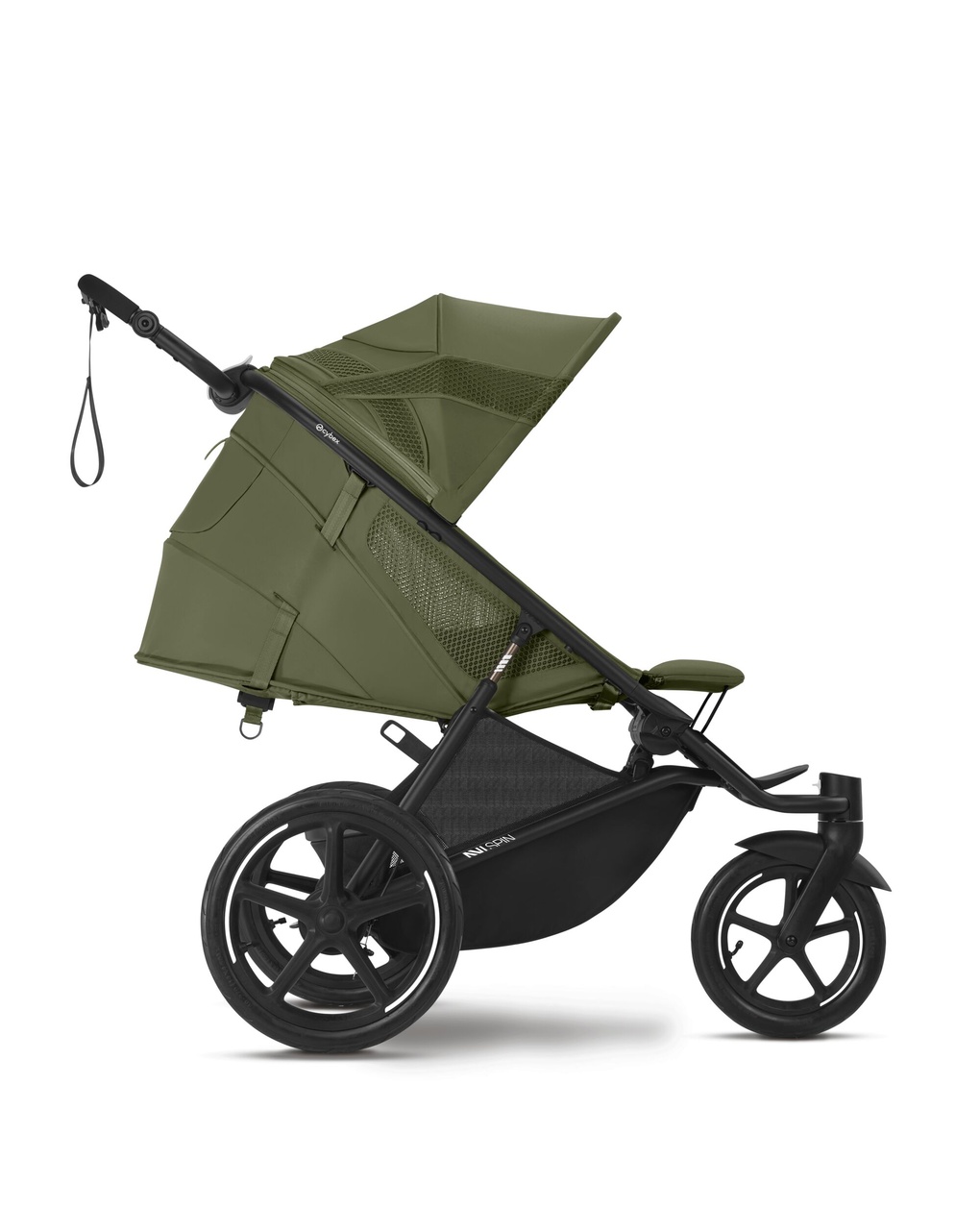 Passeggino avi spin blk moss green khaki - cybex