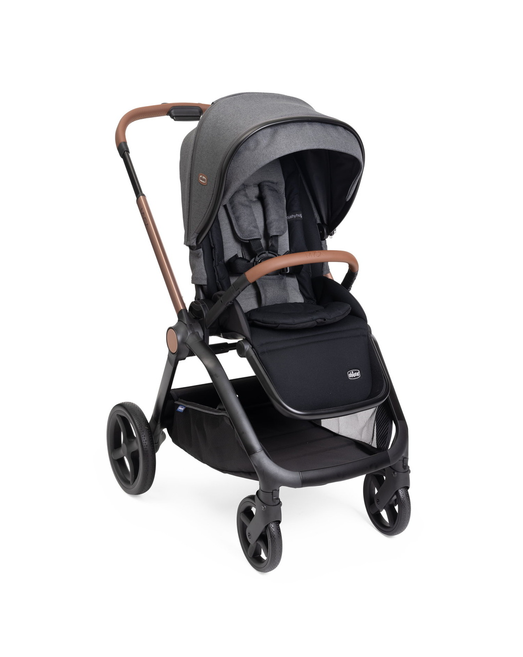 Passeggino mysa black satin - chicco