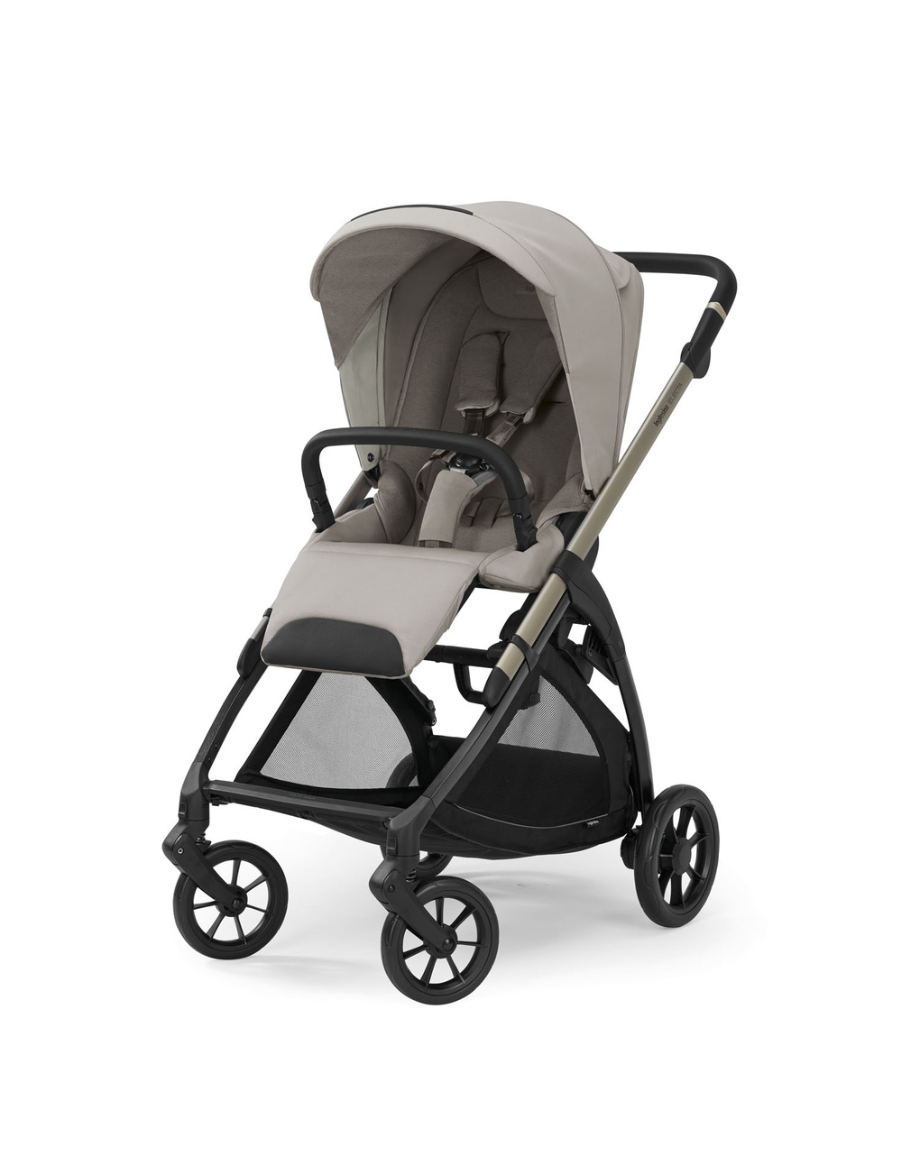 Passeggino electa telaio iridio black colore battery beige - inglesina