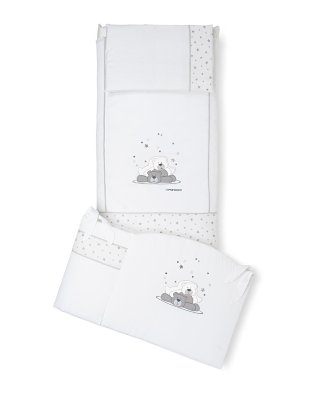 Set tessile pikkoletto dolcestella bianco - foppapedretti