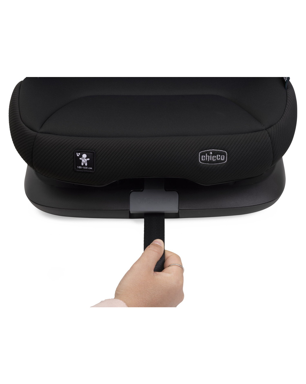 Seggiolino fold&go s i-size posh black 100-150cm - chicco