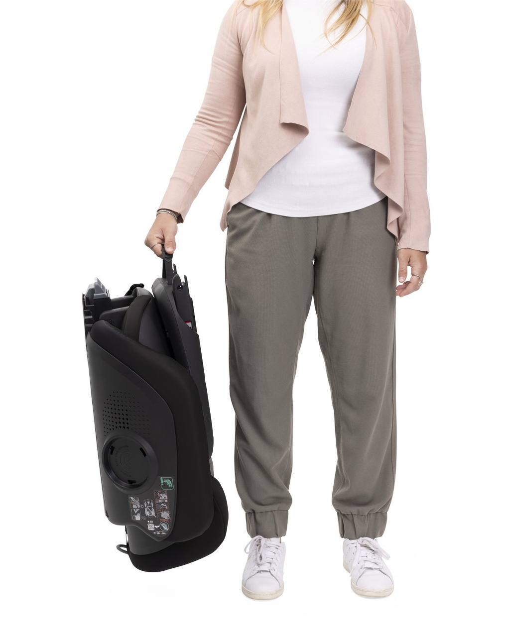 Seggiolino fold&go s i-size posh black 100-150cm - chicco