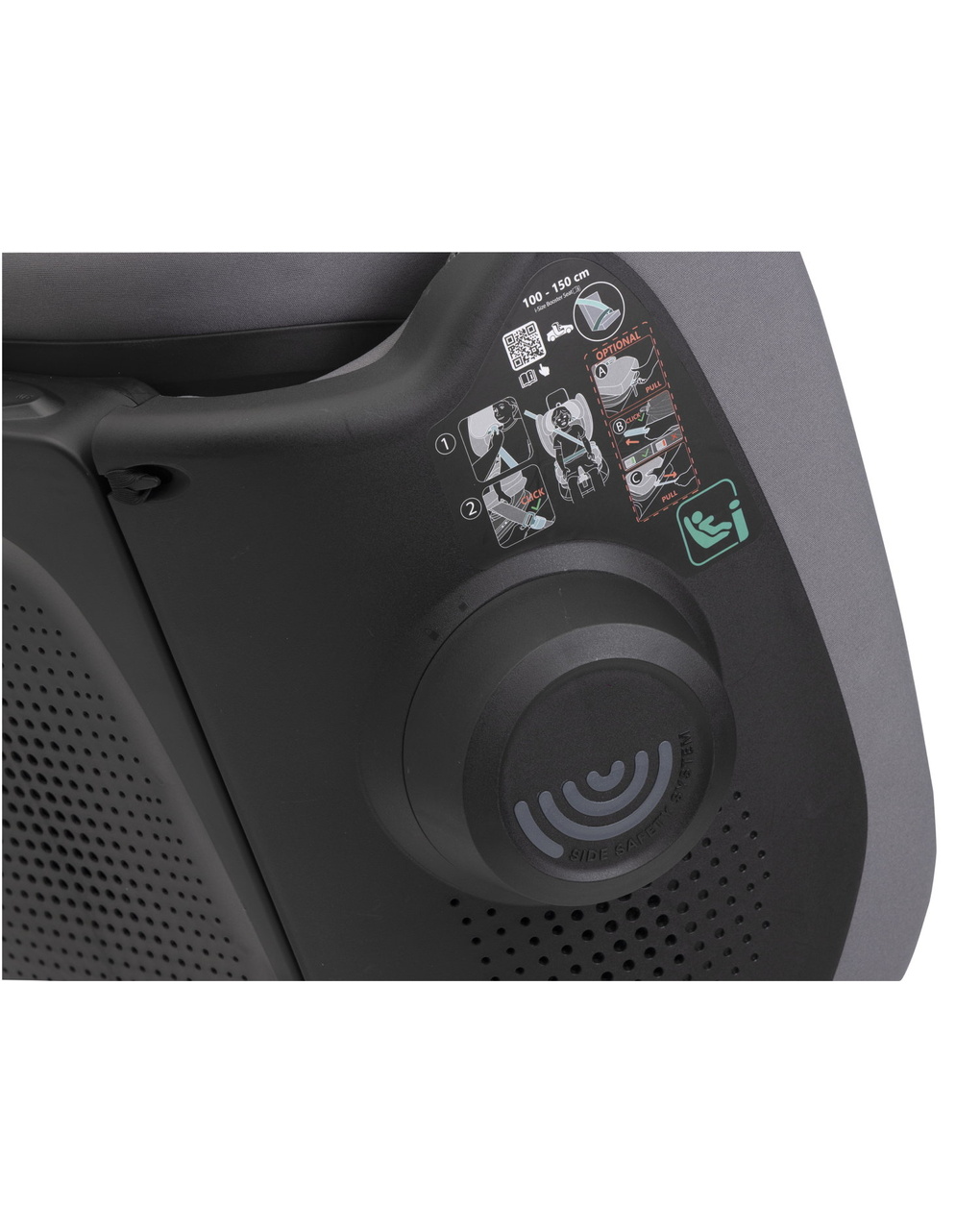 Seggiolino fold&go s i-size glam grey 100-150cm - chicco