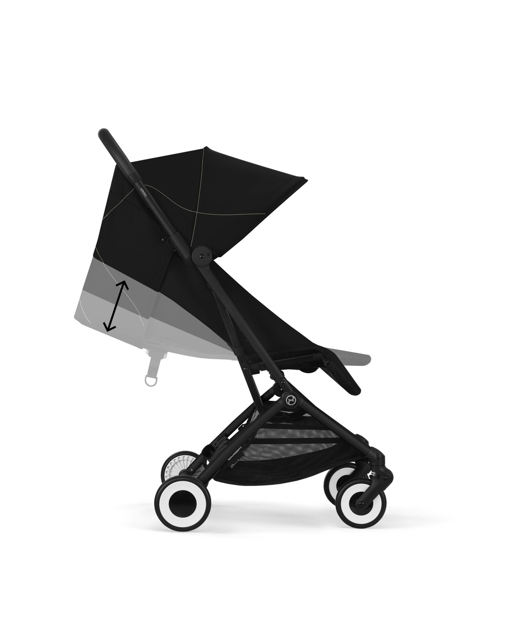 Passeggino orfeo blk magic black - cybex