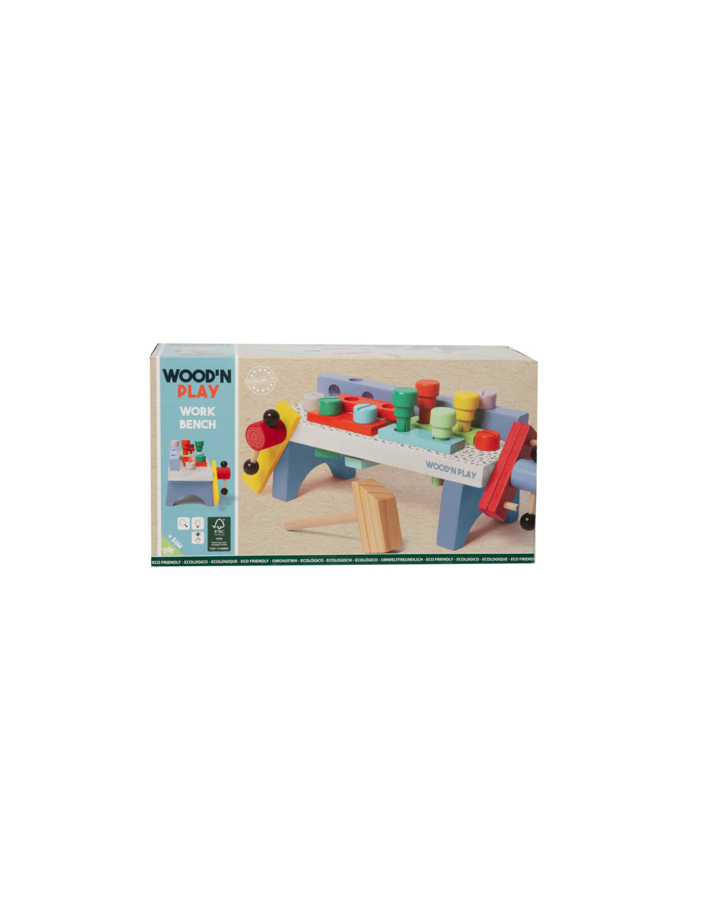Mini banchetto lavoro - 3+ - wood n play