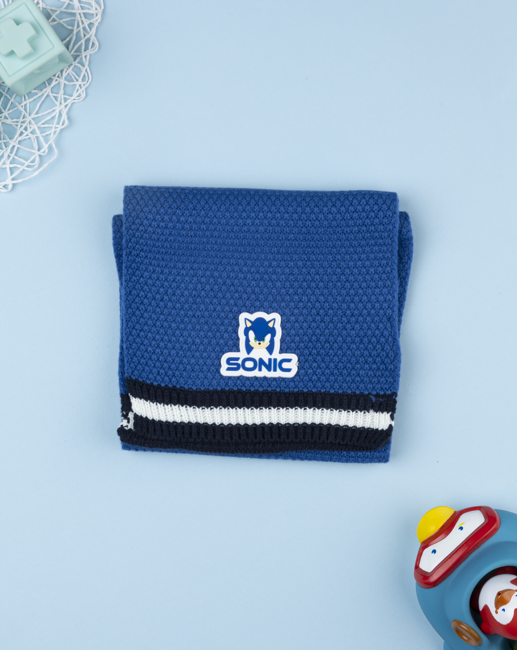 Sciarpa bambino sonic