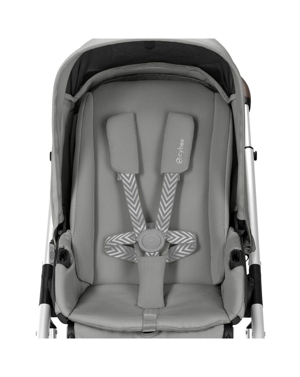 Passeggino talos s lux slv stone grey mid grey - cybex