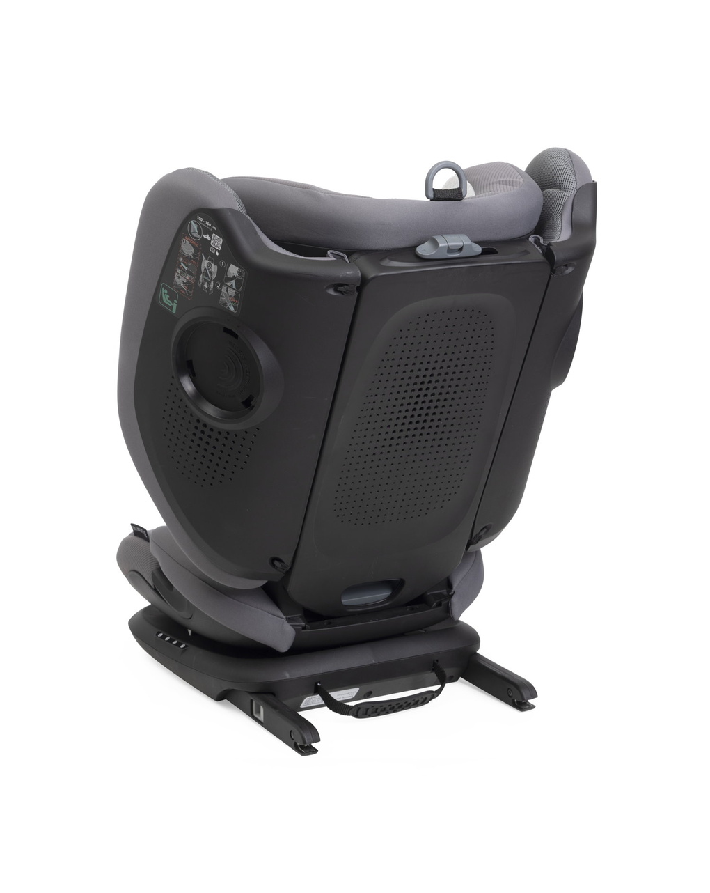 Seggiolino fold&go s i-size glam grey 100-150cm - chicco