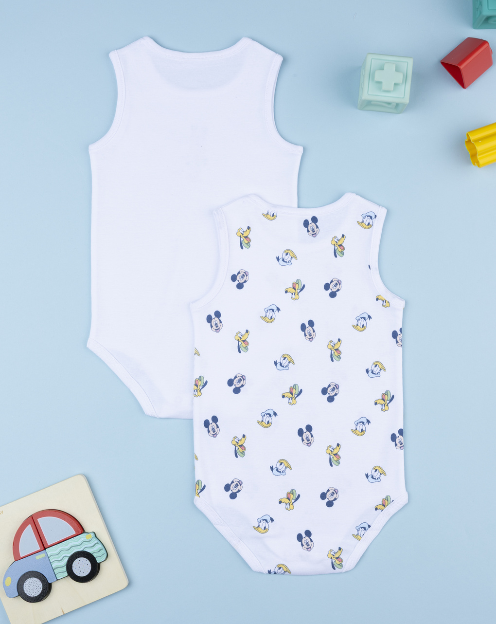 Pack 2 body bimbo stampati disney