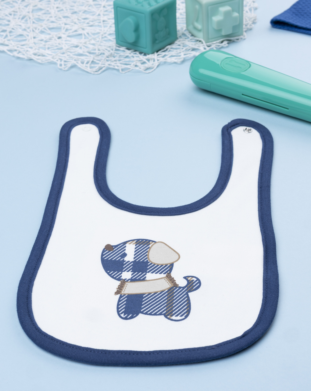 Bavaglino neonato cagnolino