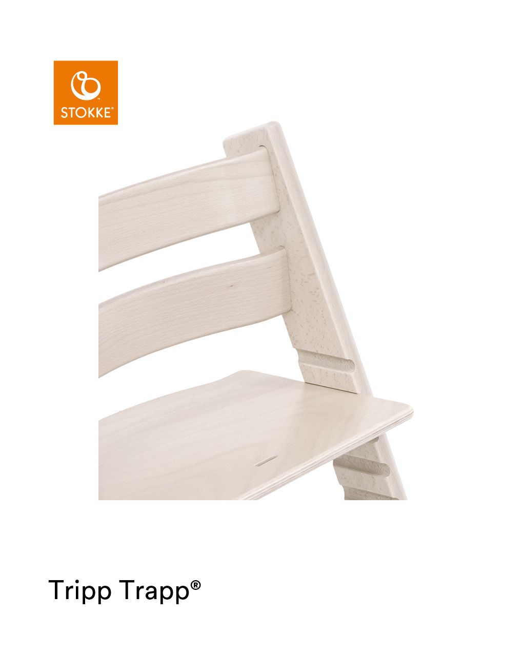 Tripp trapp® sedia sbiancato personalizzabile - stokke®