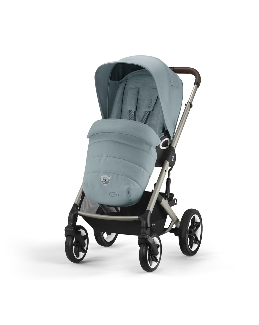 Passeggino talos s lux tpe stormy blue light blue - cybex
