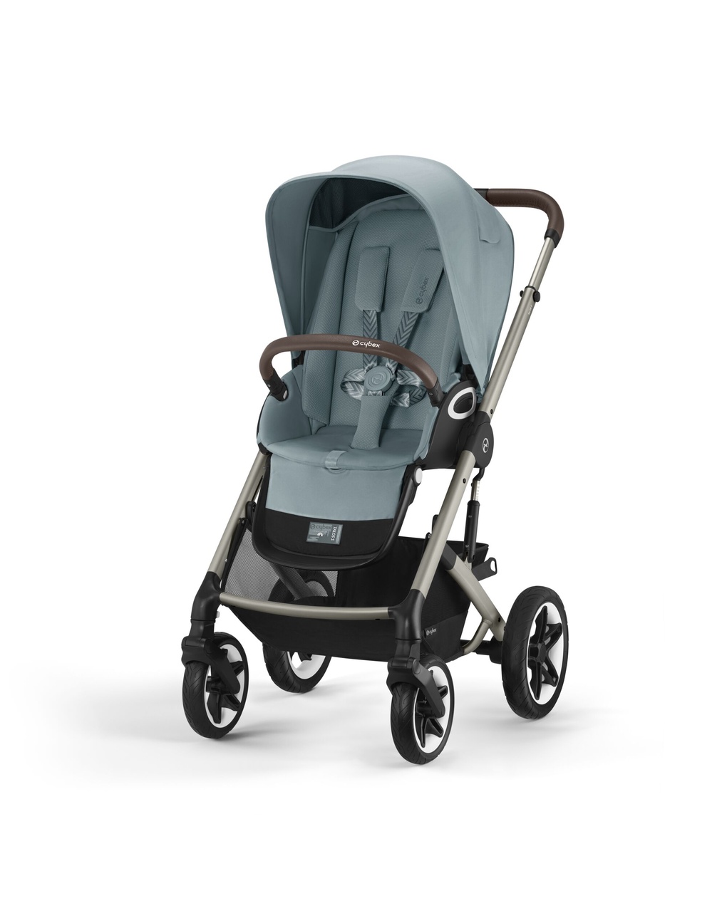 Passeggino talos s lux tpe stormy blue light blue - cybex