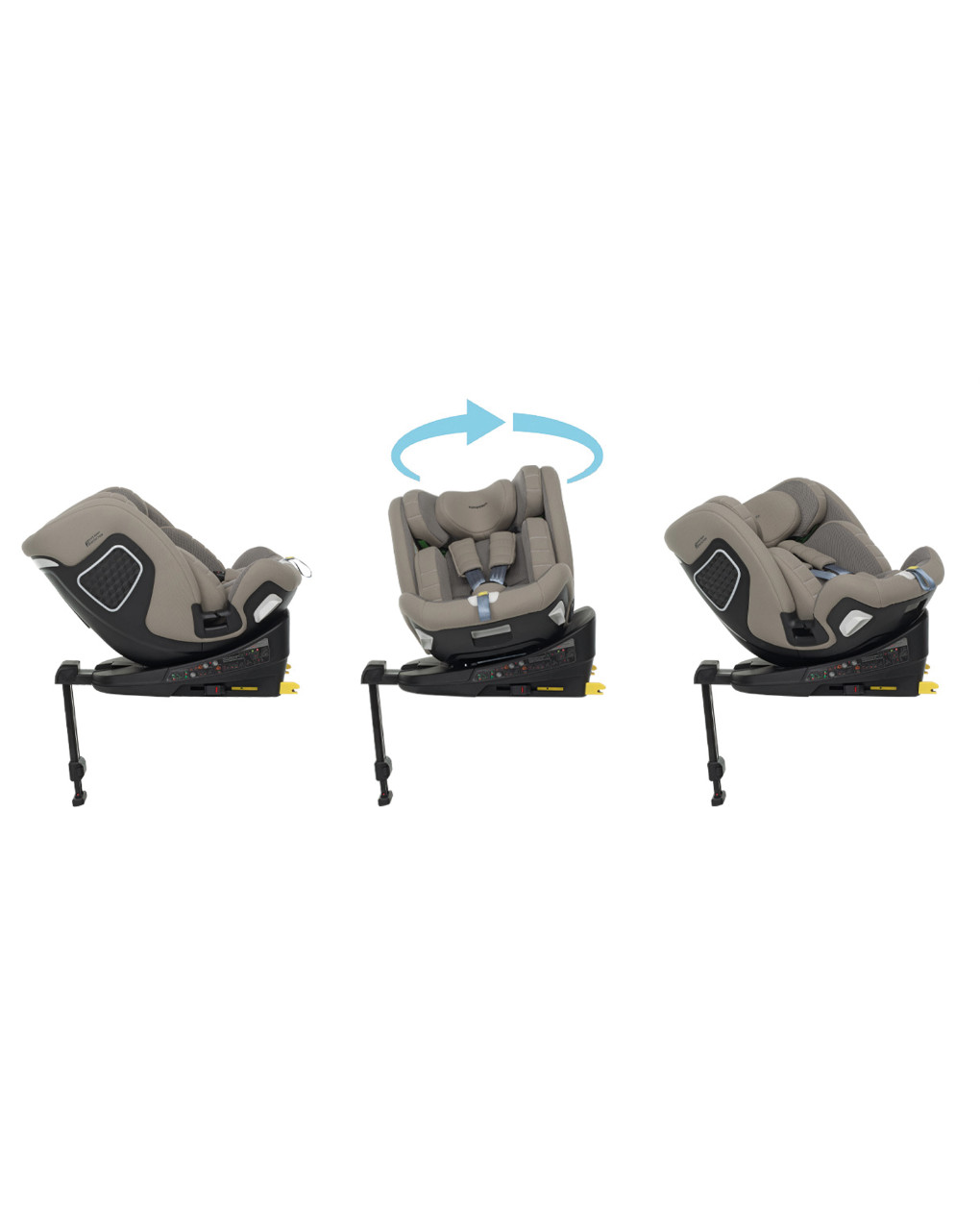 Seggiolino auto fp360 i-size black - foppapedretti