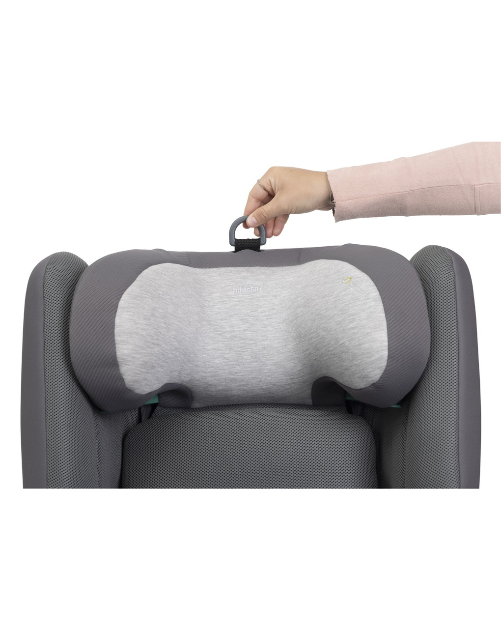 Seggiolino fold&go s i-size glam grey 100-150cm - chicco