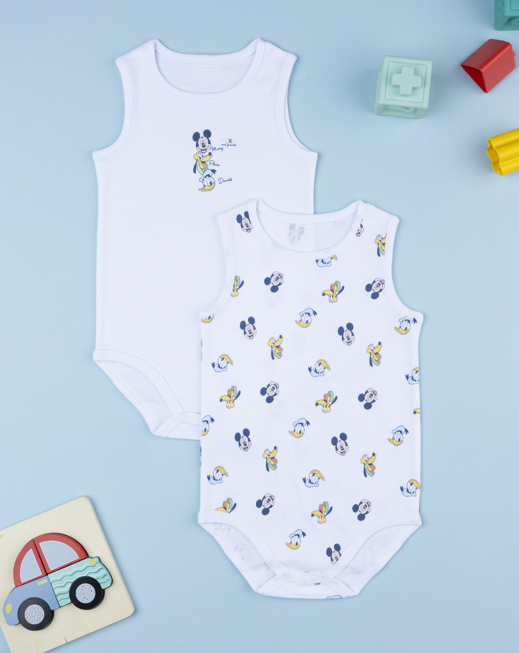 Pack 2 body bimbo stampati disney