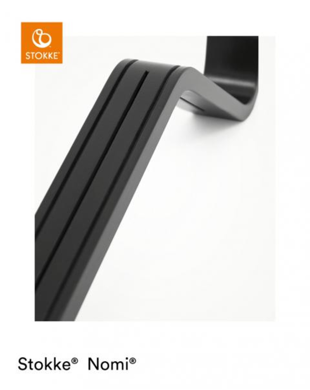 Sedia nomi® nera - stokke®