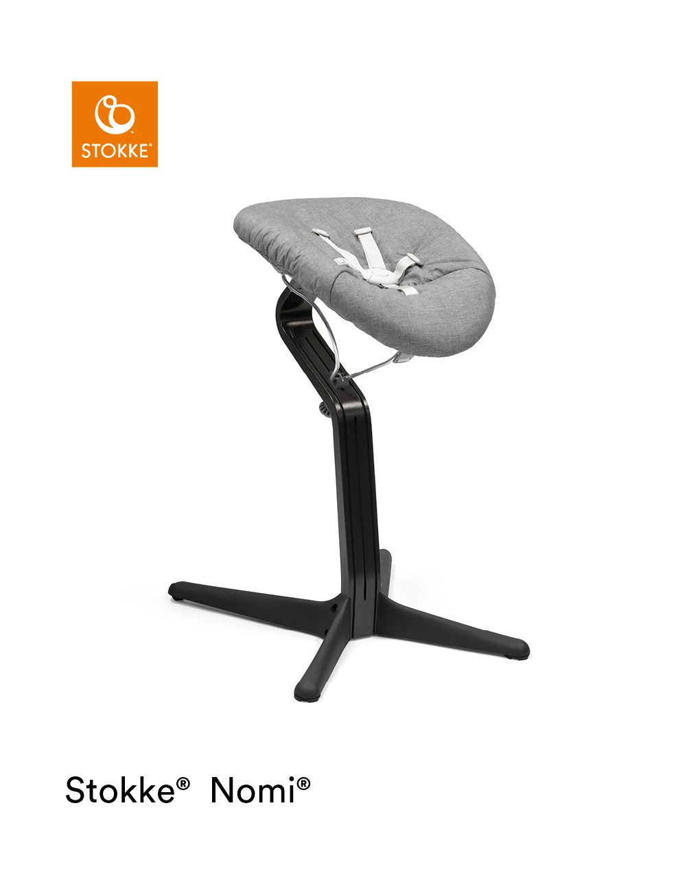 Sedia nomi® nera - stokke®
