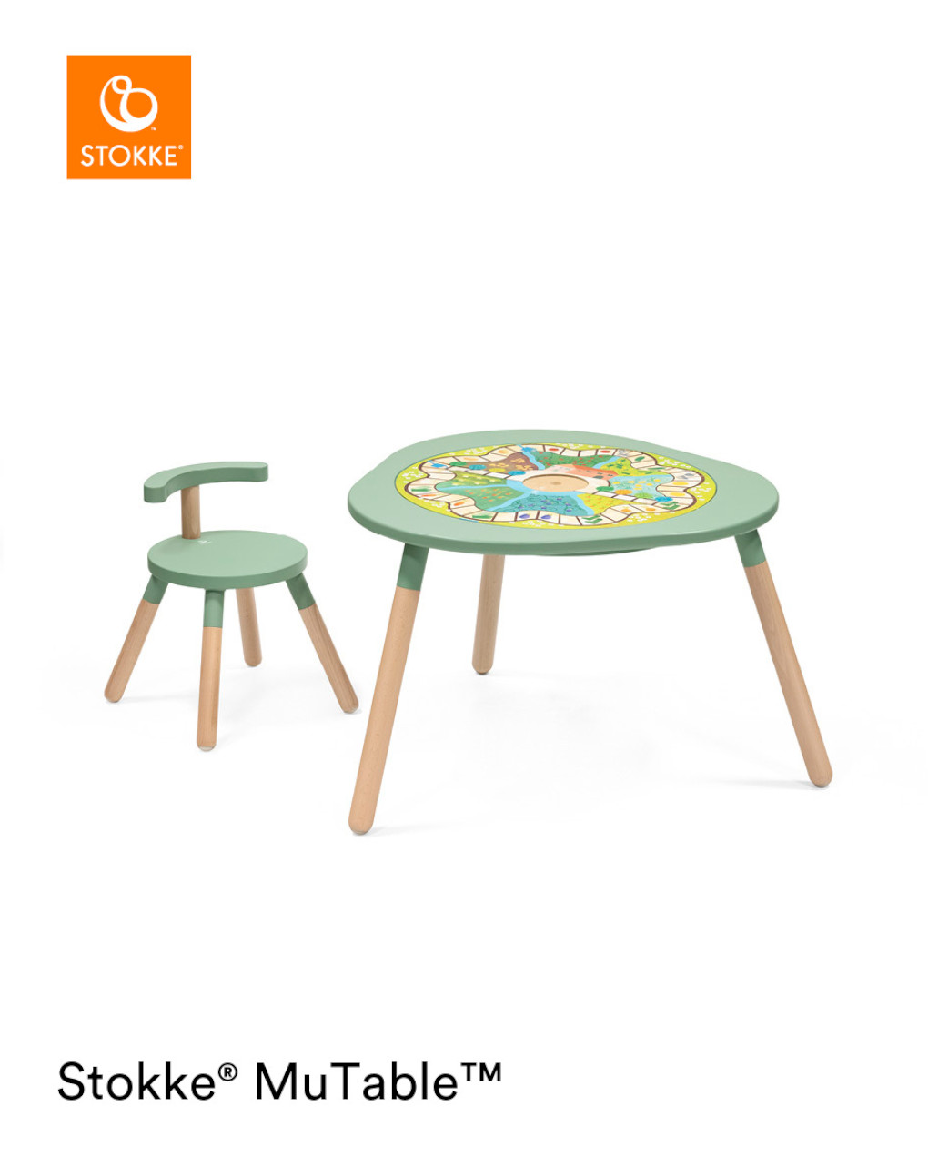 Ripiano gioco mutable™ v2 fruit & vegetables - stokke®