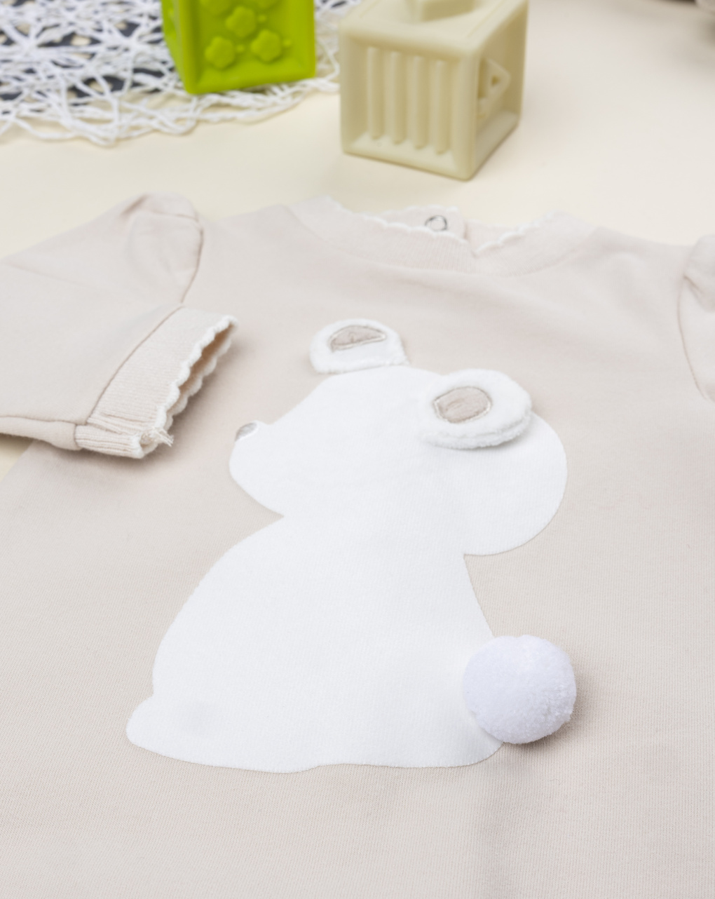 Tutina neonata marrone funny