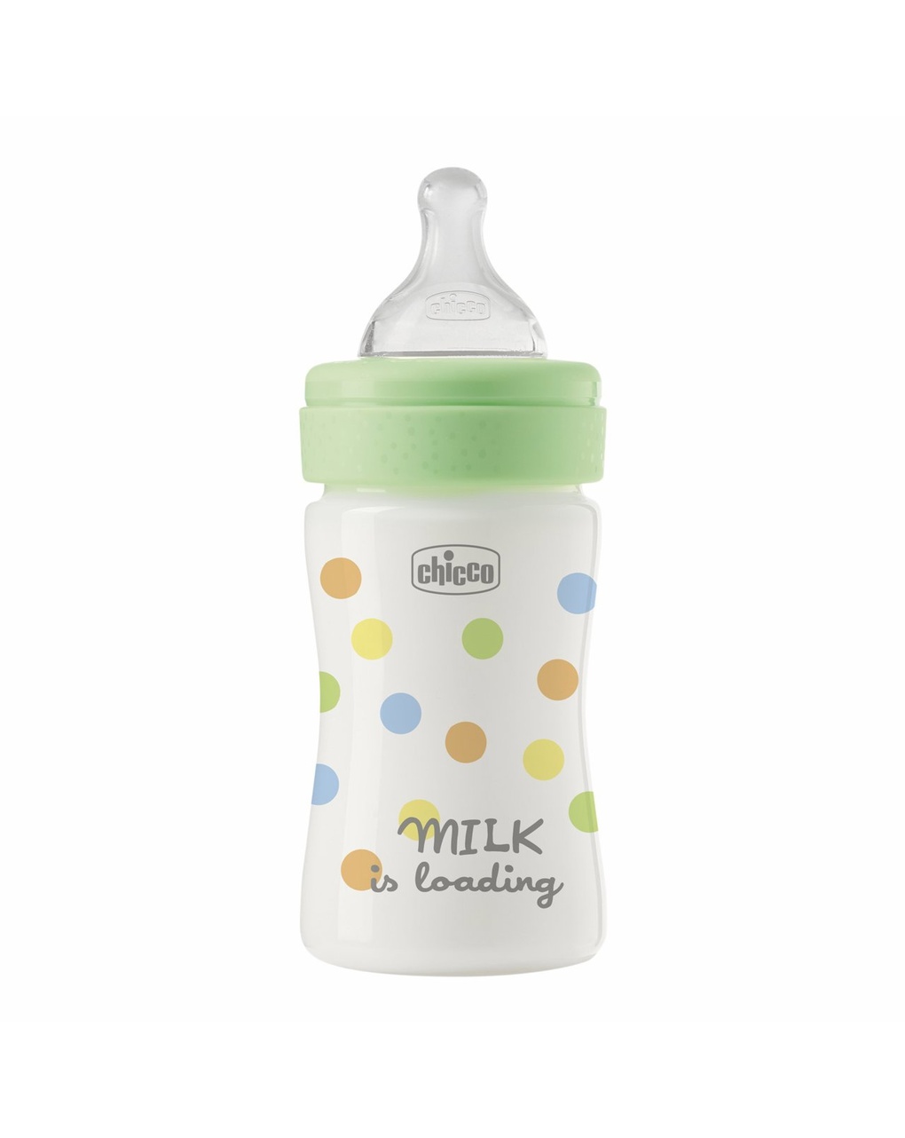 Biberon perfect easy 150ml in plastica verde - chicco