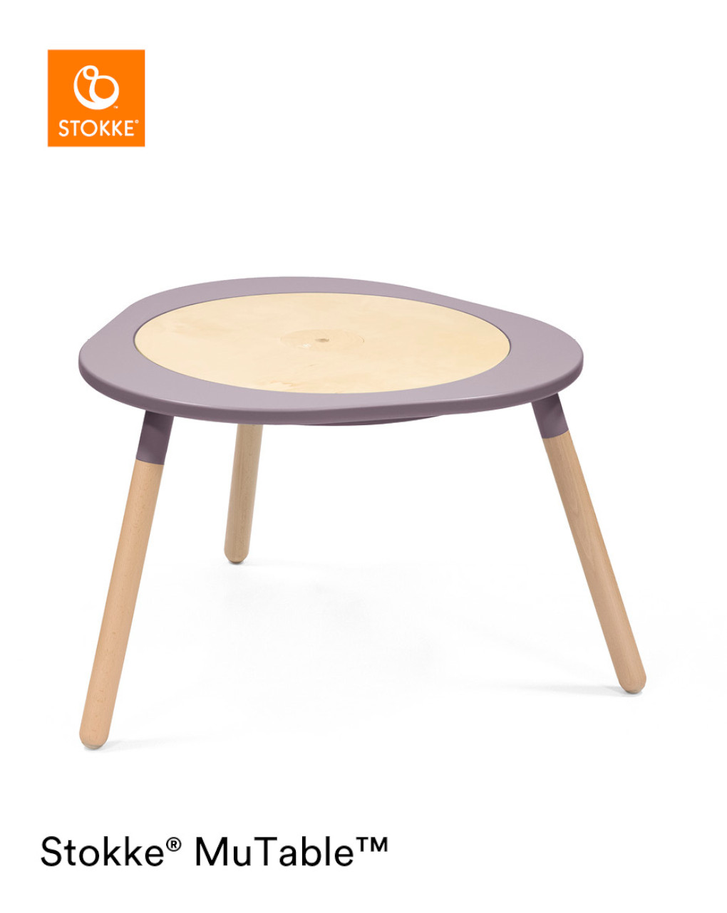 Tavolo da gioco mutable™ v2 lilac - stokke®