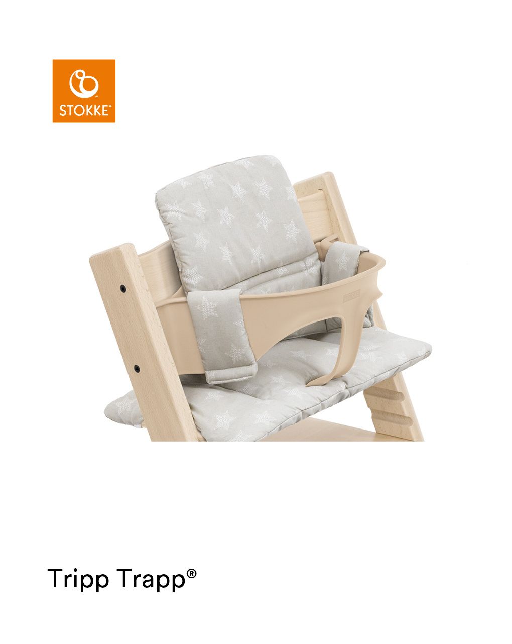Cuscino classic cushion stars silver ocs - tripp trapp®