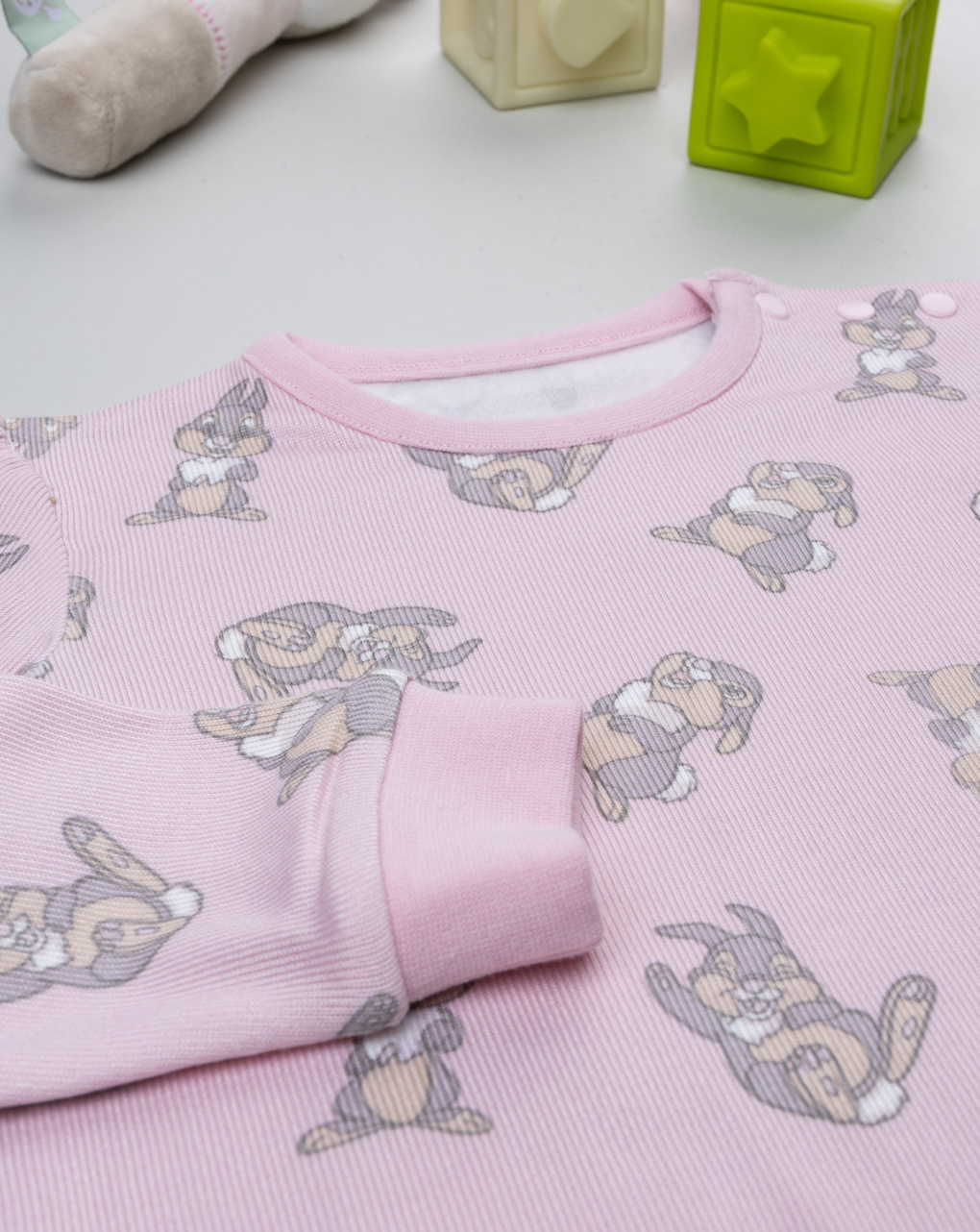 Pigiama fepato bimba rosa tippete