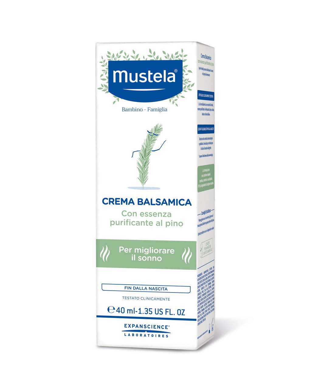 Crema massaggio balsamica 40ml - mustela