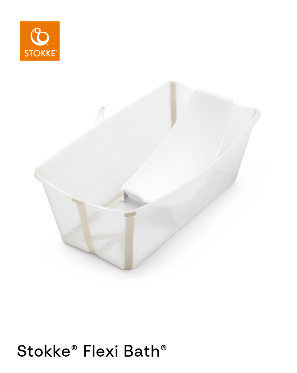 Vaschetta pieghevole flexi bath® sandy beige - stokke®