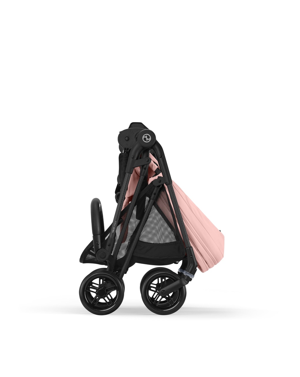 Passeggino melio carbon b/candy pink-light pink - cybex