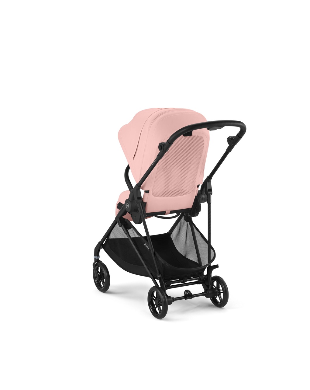 Passeggino melio carbon b/candy pink-light pink - cybex