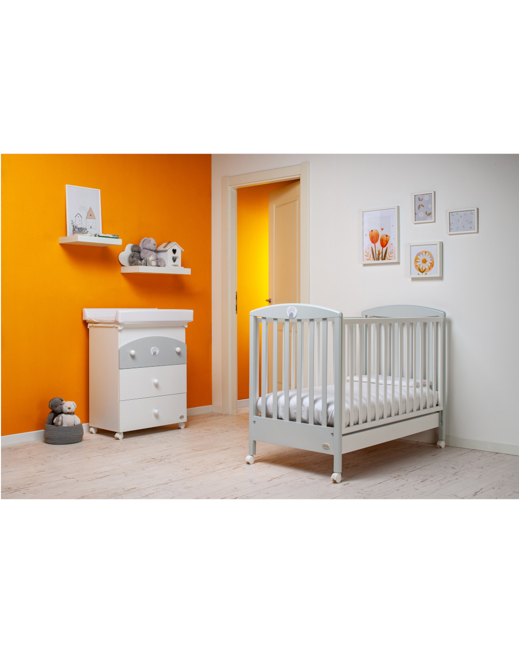 Lettino birichini bianco - foppapedretti