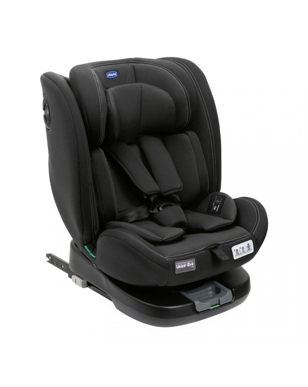Seggiolino auto unico evo i-size classic black - chicco