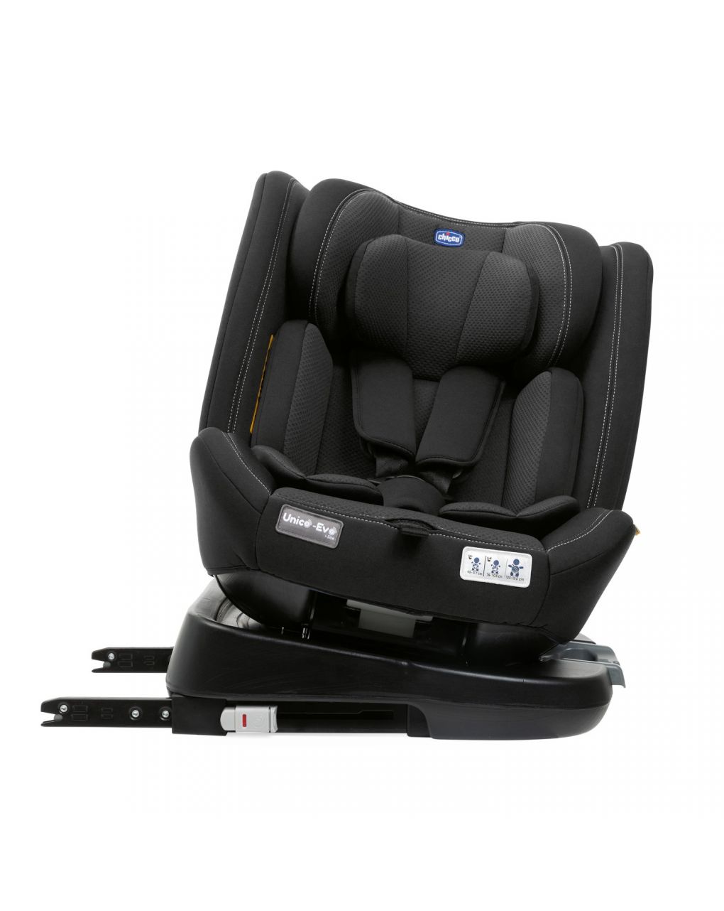 Seggiolino auto unico evo i-size classic black - chicco
